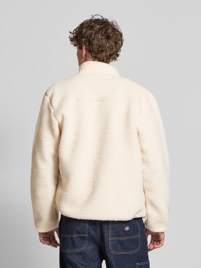 Dickies Bluza rozpinana z futerka Złamany biały 5