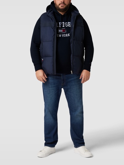 Tommy Hilfiger Big & Tall Hoodie met labelstitching Marineblauw - 1