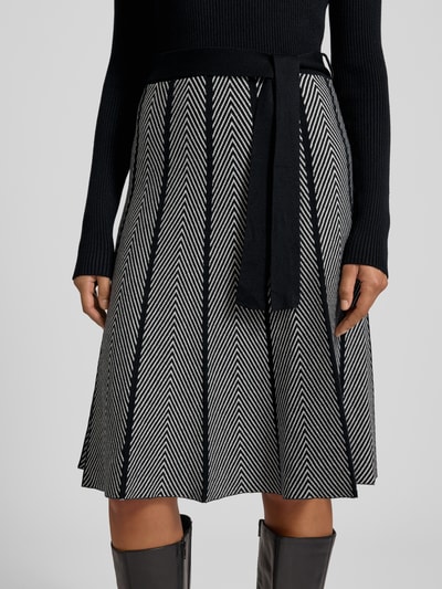 Apricot Midi-jurk van viscosemix Zwart - 3