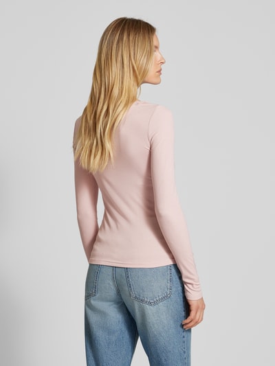 QS Longsleeve mit Rundhalsausschnitt Rosa 5