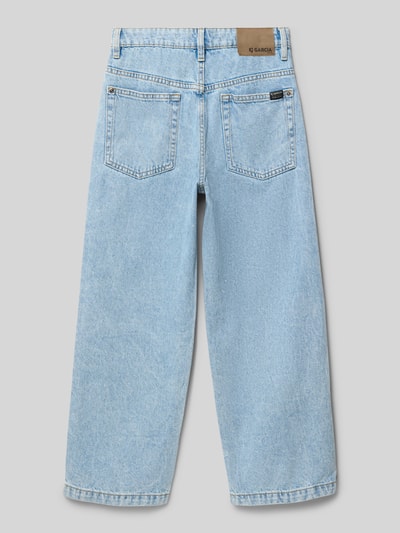 Garcia Jeansy o kroju baggy fit z 5 kieszeniami model ‘Jaysen’ Jasnoniebieski 3
