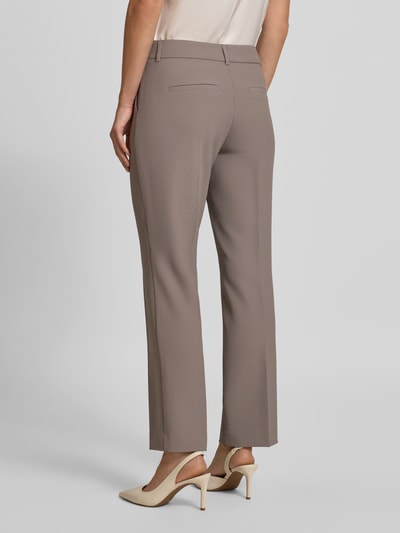 MOS MOSH Spodnie materiałowe w kant model ‘Myla Miley’ Szarobrązowy 5