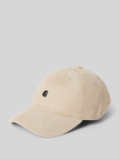 Carhartt Work In Progress Basecap mit Label-Stitching Modell 'HARLEM' Beige 1