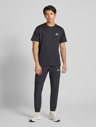 adidas Training Slim Fit Sweatpants mit Logo-Print Black 1