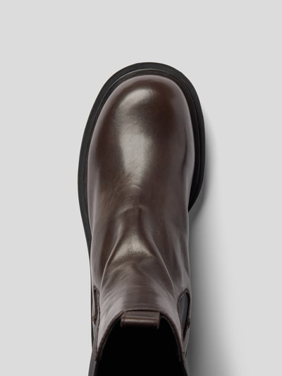 Officine Creative Chelsea Boots aus Leder Dunkelbraun 4