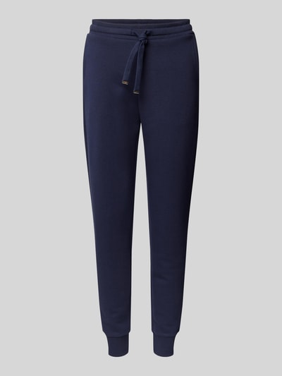 Christian Berg Woman Sweatpants aus Baumwoll-Mix Dunkelblau 2