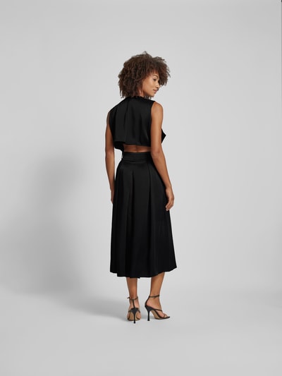 Victoria Beckham Maxikleid mit Schleifen-Detail Black 5