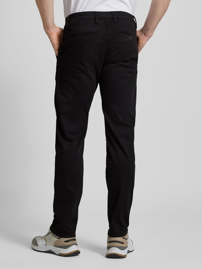 MAC Straight Leg Jeans mit Label-Applikation Modell 'Lennox' Black 5