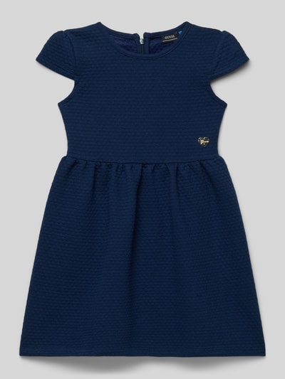 GUESS Kleid mit Logo-Applikation Marine 1