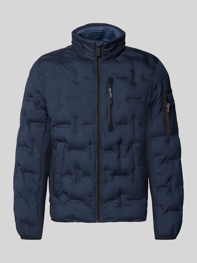 Tom Tailor bomberka w kroju regular fit z odblaskowymi detalami Granatowy 1