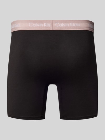 Calvin Klein Underwear Trunks mit elastischem Label-Bund im 5er-Pack Black 3