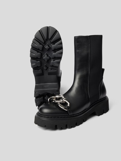 No21 Chelsea Boots aus Leder Schwarz 5