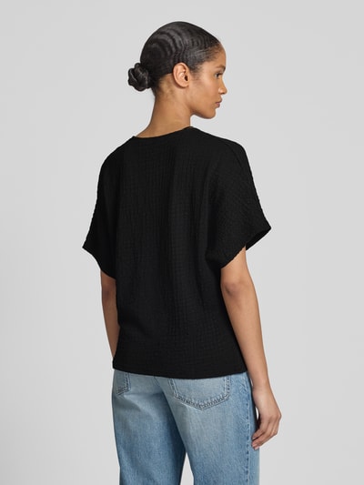 B.Young T-shirt z dekoltem w serek model ‘UMMI’ Czarny 5