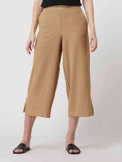 Vila Culotte aus Viskosemischung Modell 'Linea'  Camel 4