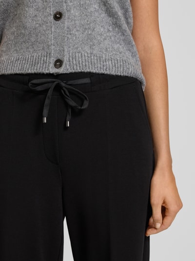OPUS PANTS Regular Fit Stoffhose mit Tunnelzug Modell 'Macie' Black 3