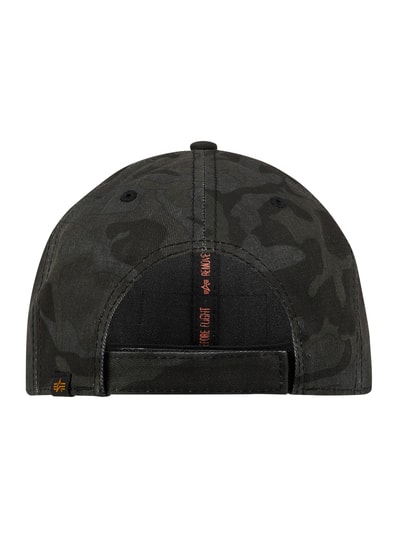 Alpha Industries Pet met logo Zwart - 2