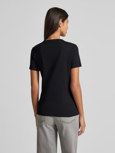 BOSS Orange T-Shirt mit Label-Detail Black 5