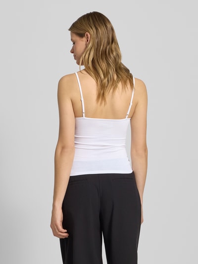 Review Trägertop mit verstellbaren Trägern Weiss 5