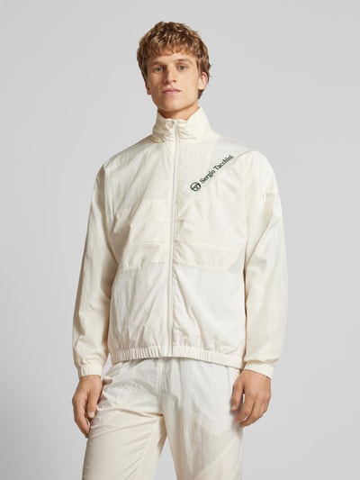 SERGIO TACCHINI Trainingsjacke mit Label-Stitching Modell 'PATRICK' Offwhite 4