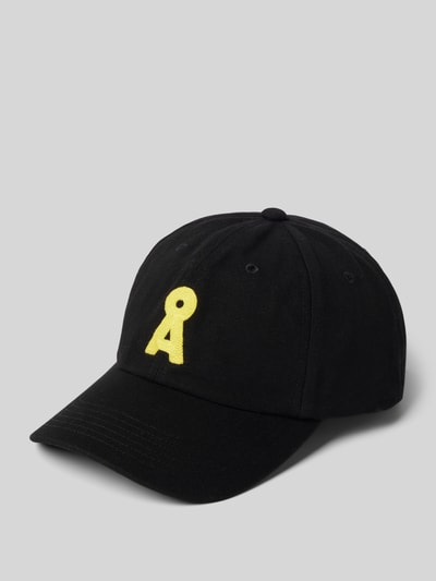 Armedangels Basecap mit Logo-Stitching Modell 'YENAAS' Black 1