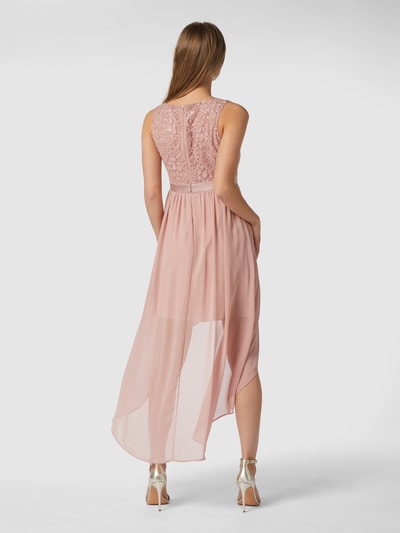 Jake*s Cocktail Cocktailkleid aus Spitze und Chiffon Altrosa Melange 5