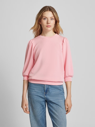 Selected Femme Sweatshirt mit 3/4-Arm Modell 'TENNY' Rosa 4