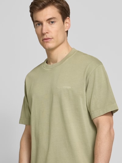 Marc O'Polo Regular Fit T-Shirt aus Baumwolle Mint 3