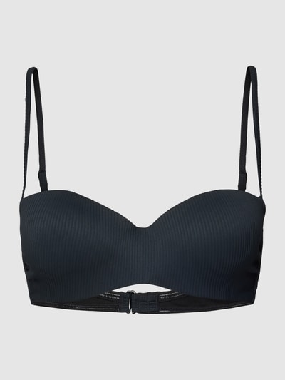 Roxy Bikini-Oberteil mit Strukturmuster Modell 'LOVE' Black 2