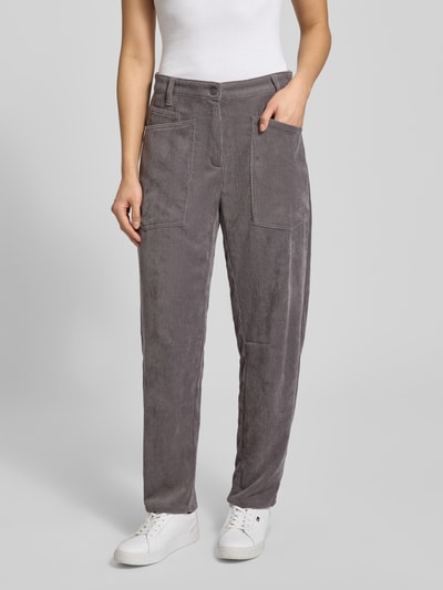 Cambio Barrel Fit Cordhose Modell 'OCEAN' Mittelgrau 4