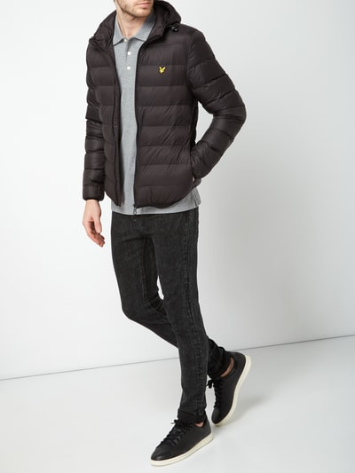 Lyle & Scott Steppjacke mit Kapuze Black 1