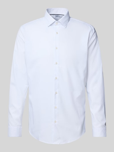 Jake*s Slim Fit Business-Hemd mit Kentkragen Weiss 2