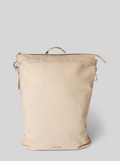 Marc O'Polo Rucksack mit Baumwoll-Futter und Shape-Anpassung Sand 2