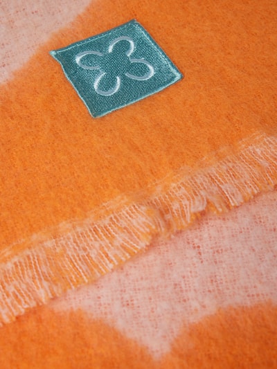 Codello Schal mit Label-Patch und Fransen Orange 2