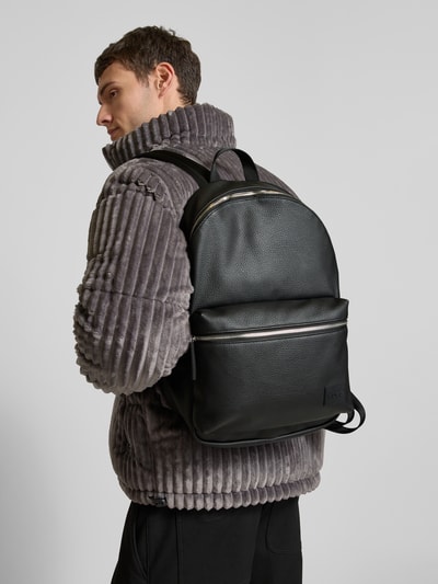 HUGO Rucksack in Leder-Optik Modell 'Ethon' Black 1