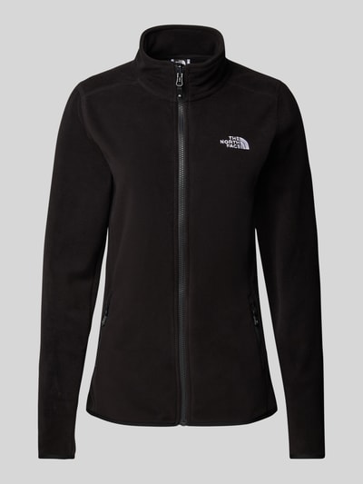 The North Face Fleecejacke mit Label-Stitching Modell 'GLACIER' Black 1