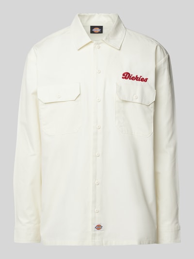 Dickies Regular fit vrijetijdsoverhemd met borstzakken, model 'LEWISTOWN' Offwhite - 2