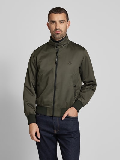 Marc O'Polo Regular Fit Blouson mit Baumwolle Oliv 4