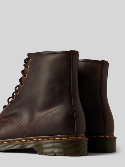 Dr. Martens Leren boots met treklus Middenbruin - 2