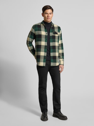 PME Legend Freizeithemd mit Knopfleiste Gruen 1