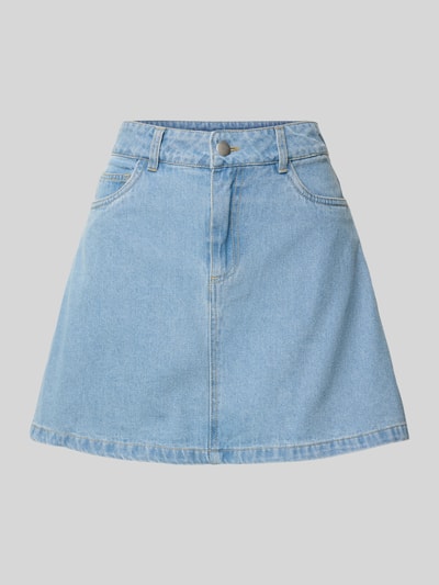 Pieces Jeansrok in A-lijn van katoenmix, model 'ABBI' Jeansblauw - 2