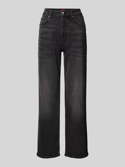 HUGO Flared jeans in 5-pocketmodel Antraciet - 2