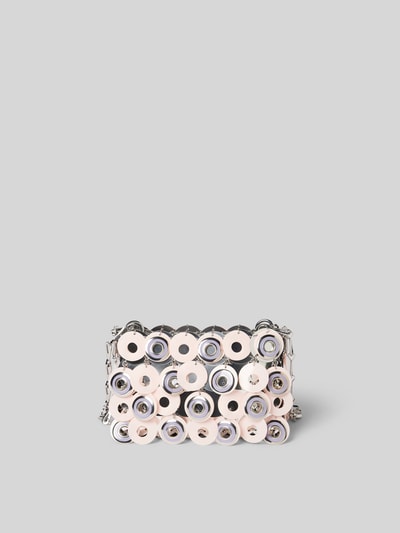 Rabanne Handtasche mit abnehmbarem Tragehenkel Silber 2