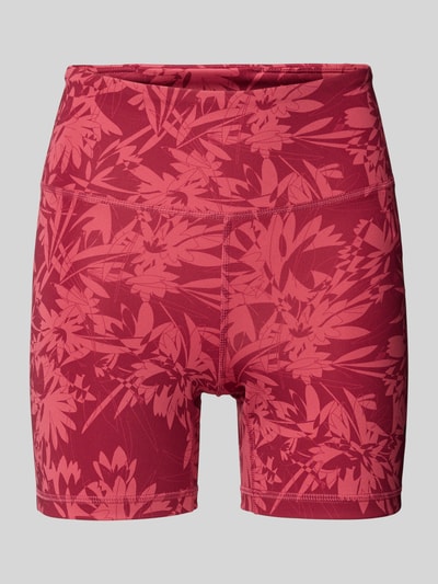 PUMA PERFORMANCE Super skinny fit korte broek met brede band, model 'ESSENTIAL' Bordeaux - 2