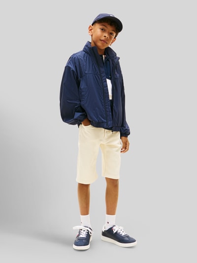 Tommy Hilfiger Teens Relaxed Fit Jeansshorts aus reiner Baumwolle Ecru 1