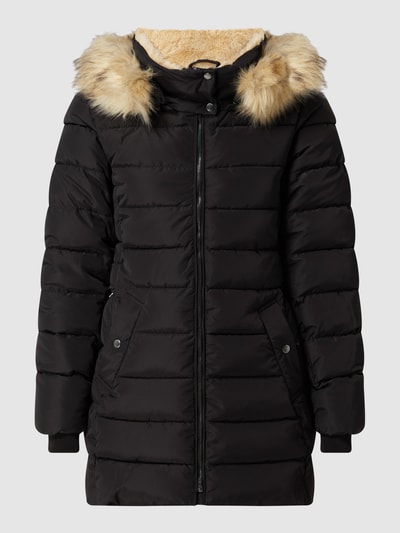 Only Steppjacke mit abnehmbarer Kapuze Modell 'Camilla' Black 2