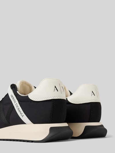 ARMANI EXCHANGE Sneaker mit Label-Detail Weiss 2