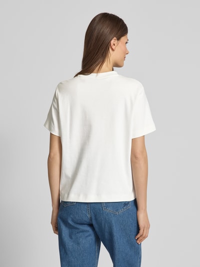 Vero Moda Comfort Fit T-Shirt aus reiner Baumwolle Modell 'SONYA METTE' Weiss 5