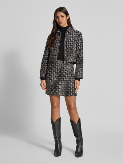 BOSS Orange Żakiet krótki o kroju regular fit z dodatkiem bawełny model ‘C_JAWEDI’ Granatowy 1