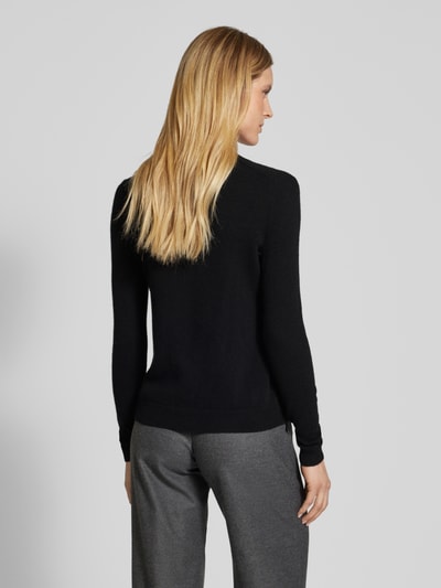 Christian Berg Woman Gebreide pullover met ribboorden Zwart - 5