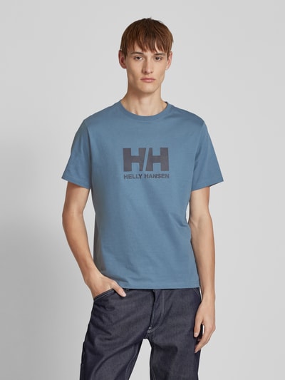 Helly Hansen T-Shirt mit Label-Print Bleu 4